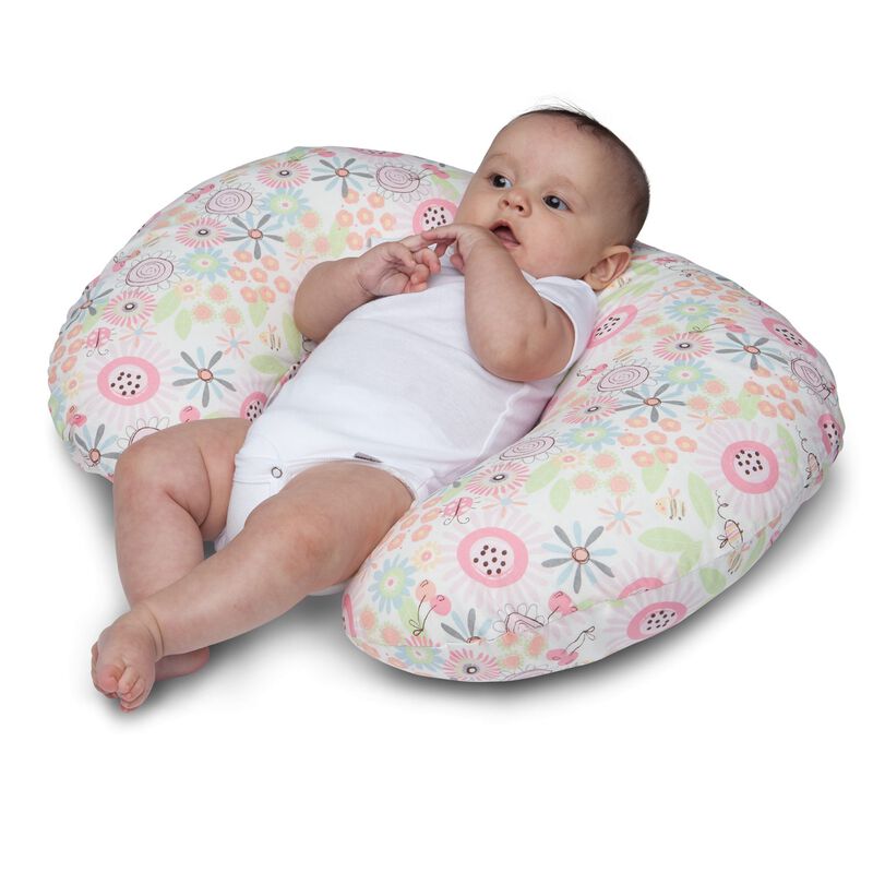 Boppy Cotton Slipcover French Rose image number null